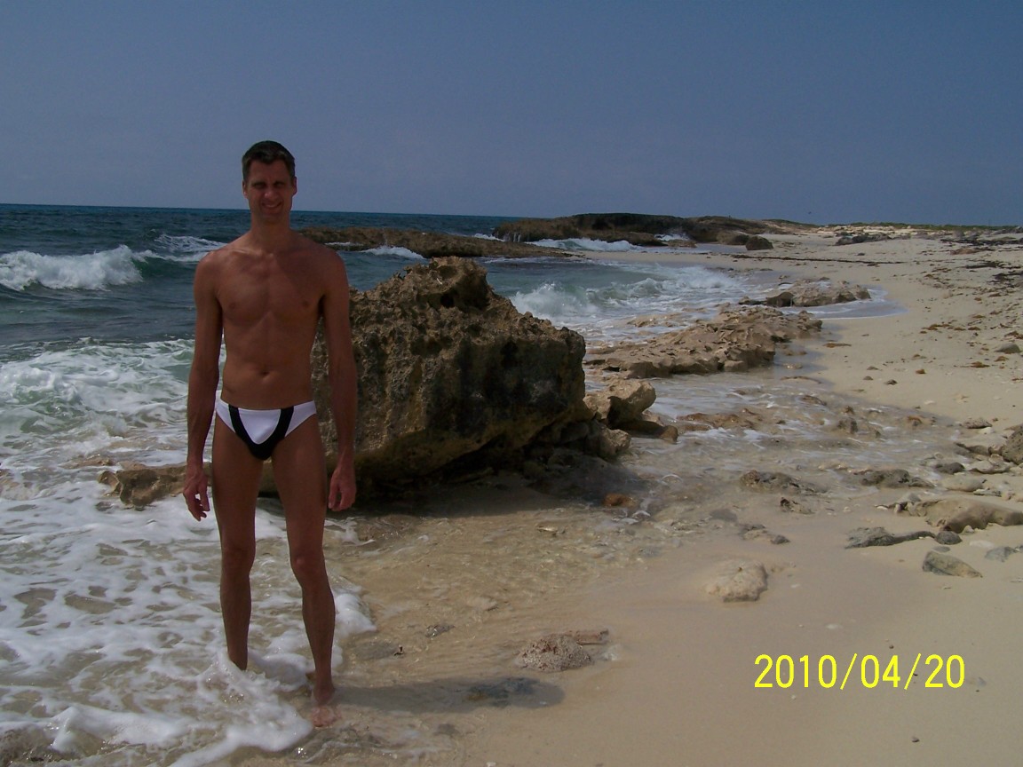 me on beach in cozomel, where I got the shells.jpg